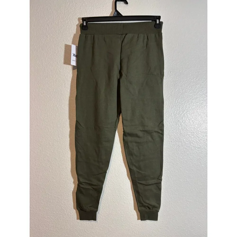 BenBen NWT Men's Size S Olive Green Fleece Lined Joggers Sweatpants Athleisure